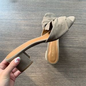 SOLD - Anthropologie Klub Nico Block Heel Sandal